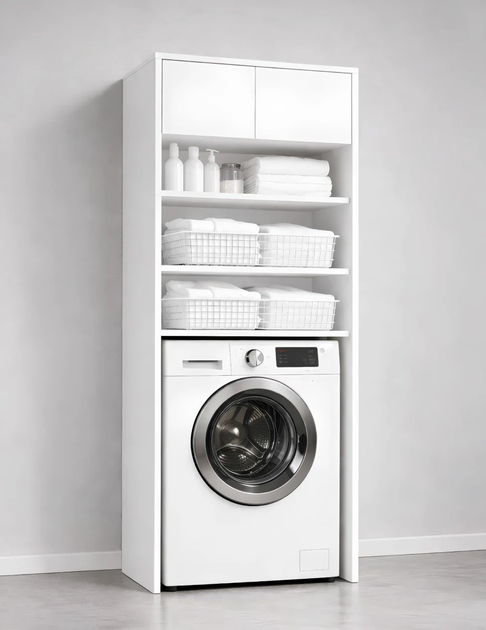 Lavin Beyaz Banyo Dolabı