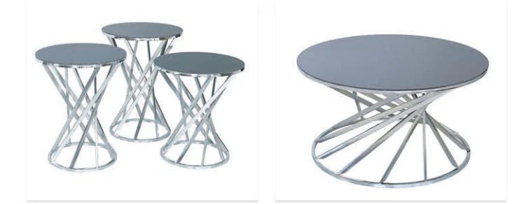 Luzzo Silver Sehpa