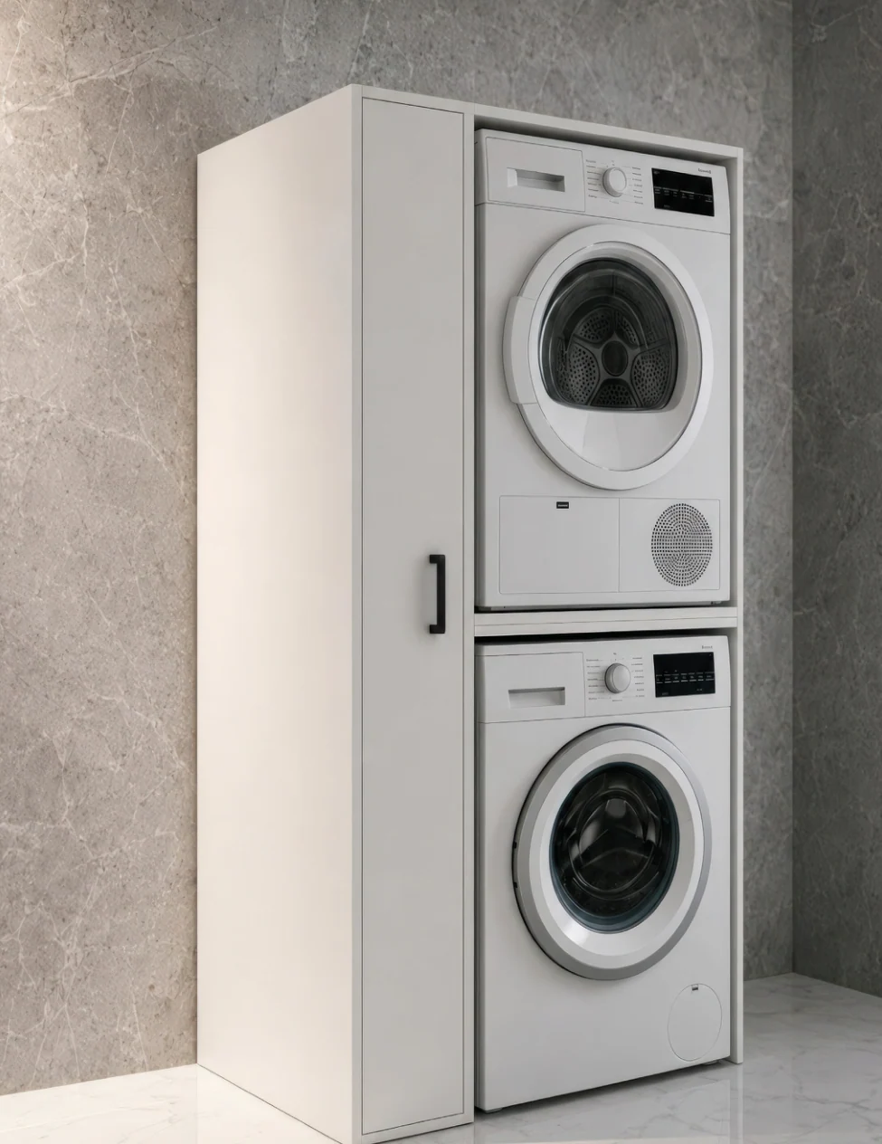 Sera Beyaz Banyo Dolabı